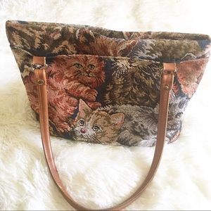 Vintage Cat Purse